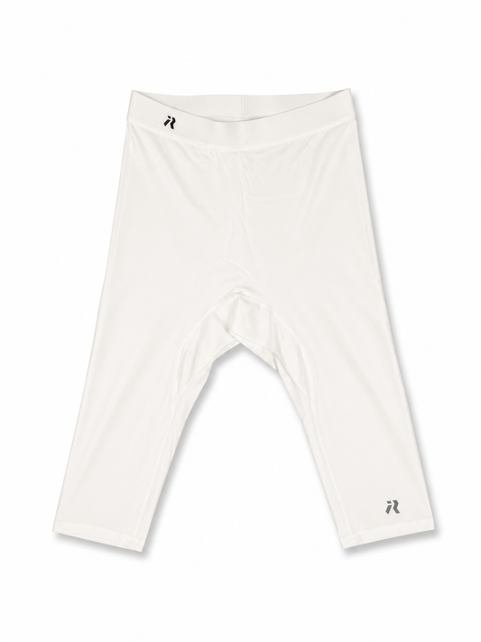 RIYADA PERFORMANCE 2/3 COMPRESSION LEGGING white