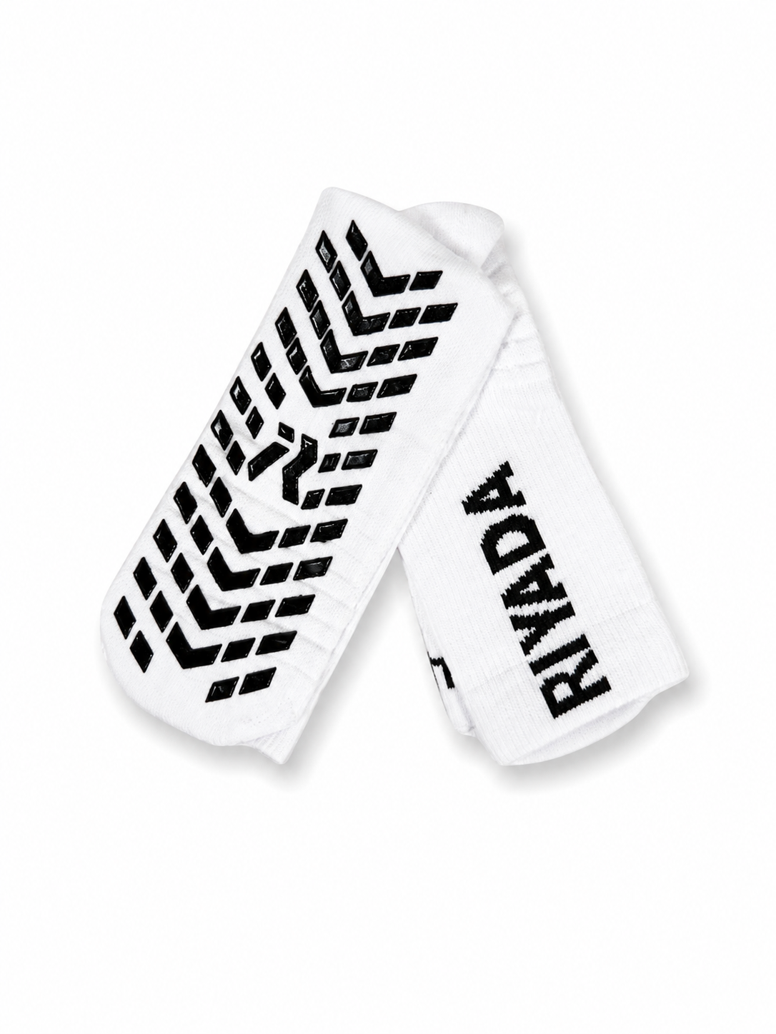 RIYADA PERFORMANCE GRIP SOCKS White